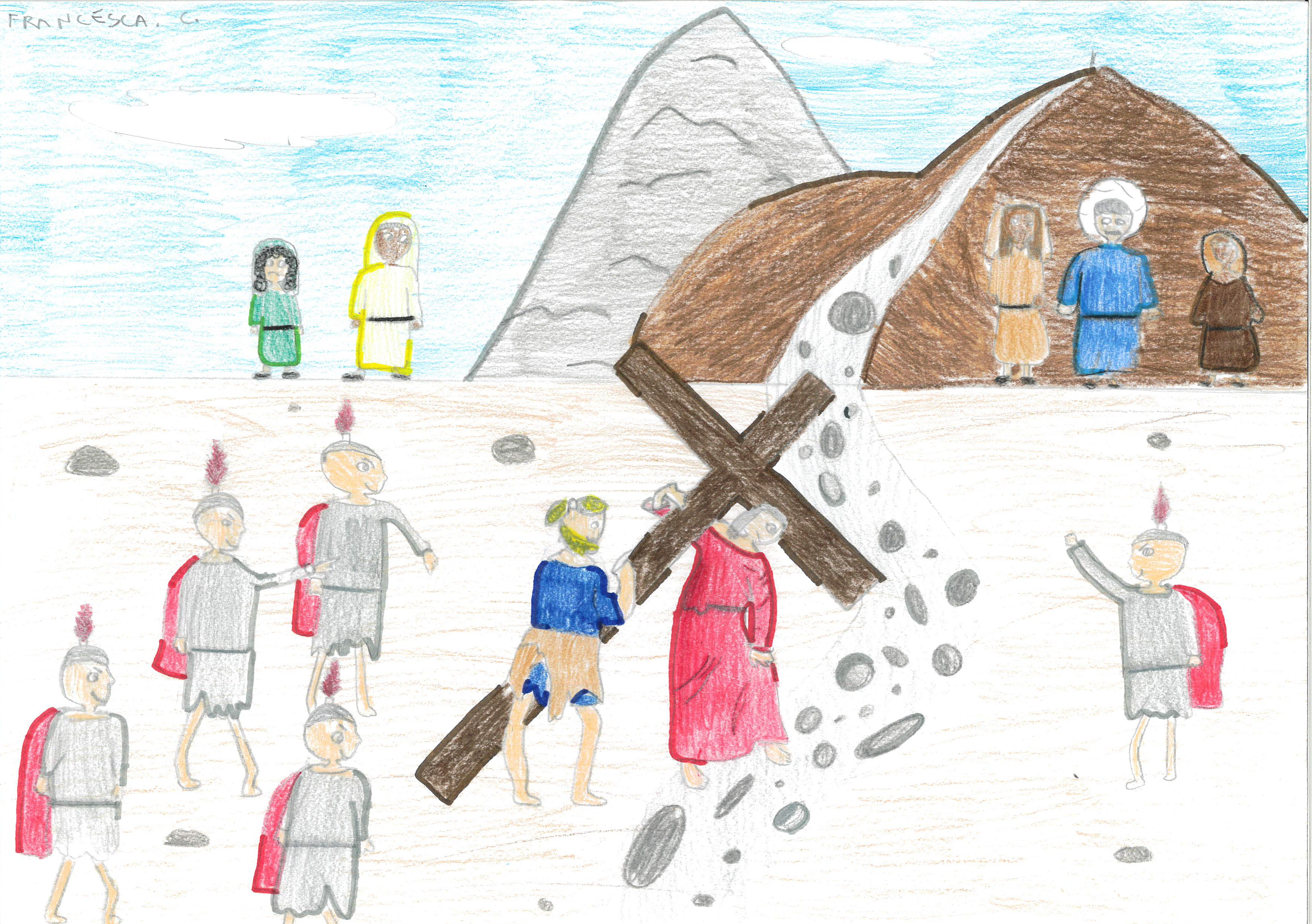 Pope Francis will use reflections and drawings from kids for this year